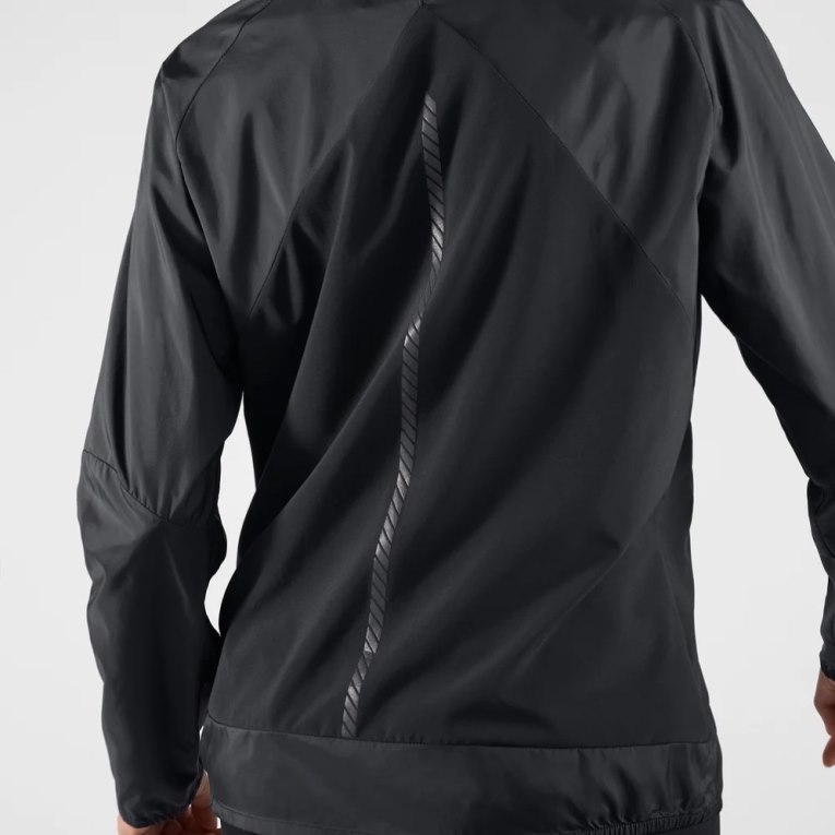 Black Salomon Bonatti Cross Wind Women's Shell Jackets | IE RT9683